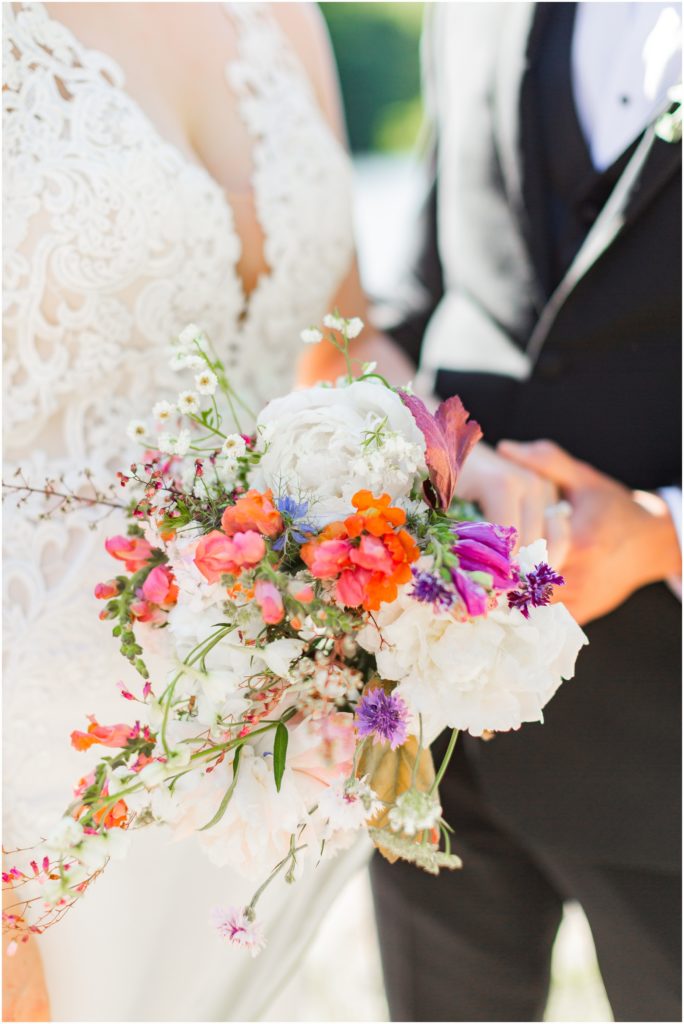 loca flora, wedding florals, creating unique bouquets for central, pa weddings
