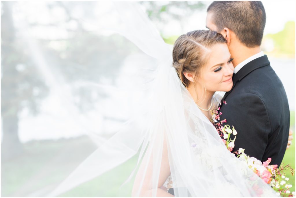 emotional bride and groom portraits, Pittsburgh wedding photographer