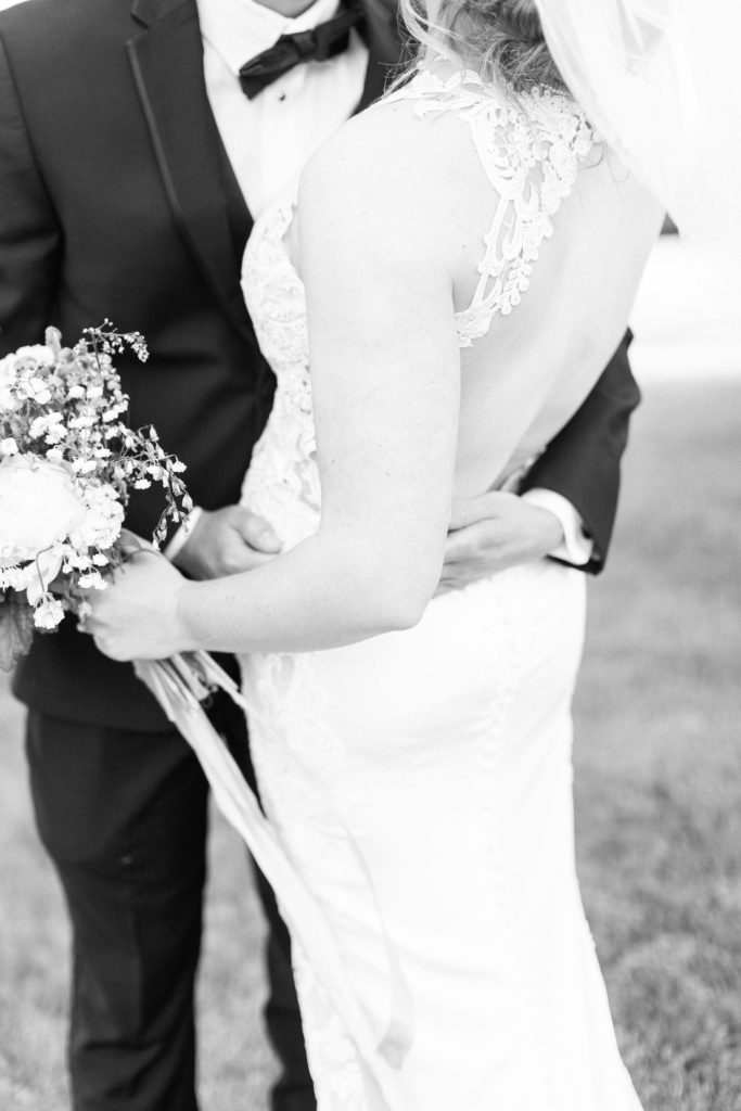 classic black and white bride and groom image, california wedding photographer