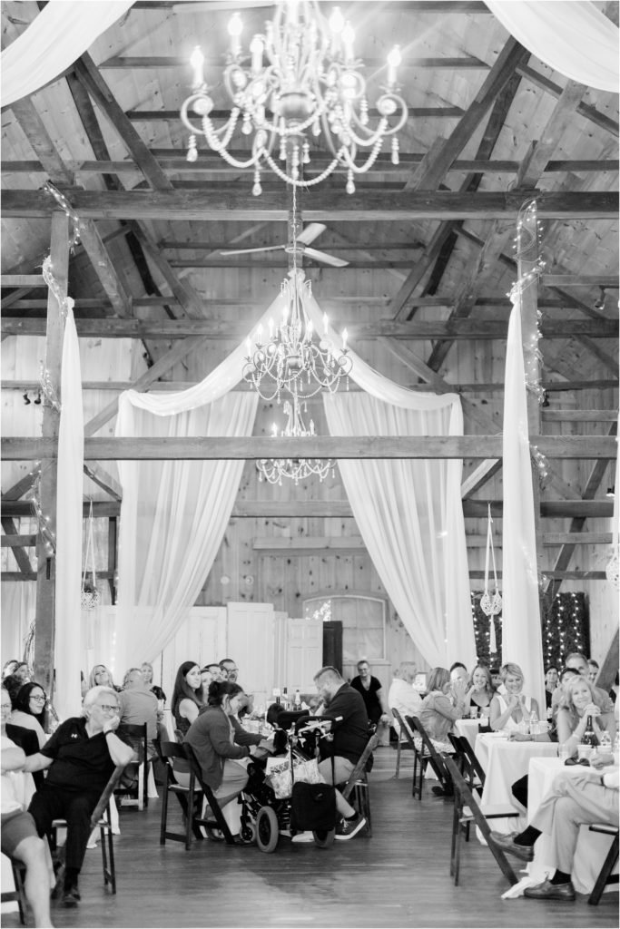 historic barn reception