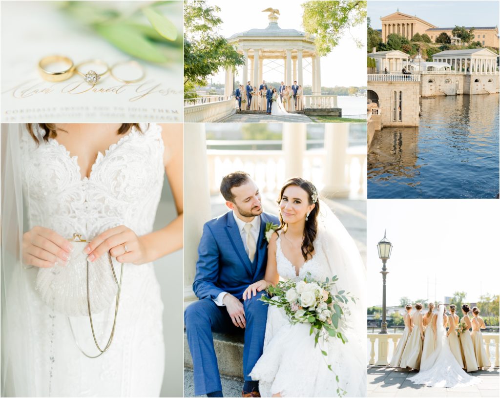 Philadelphia water works wedding