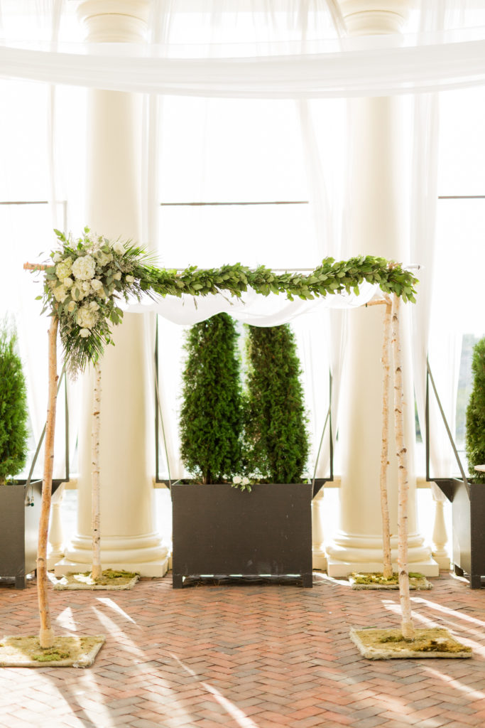 greenery for ceremony