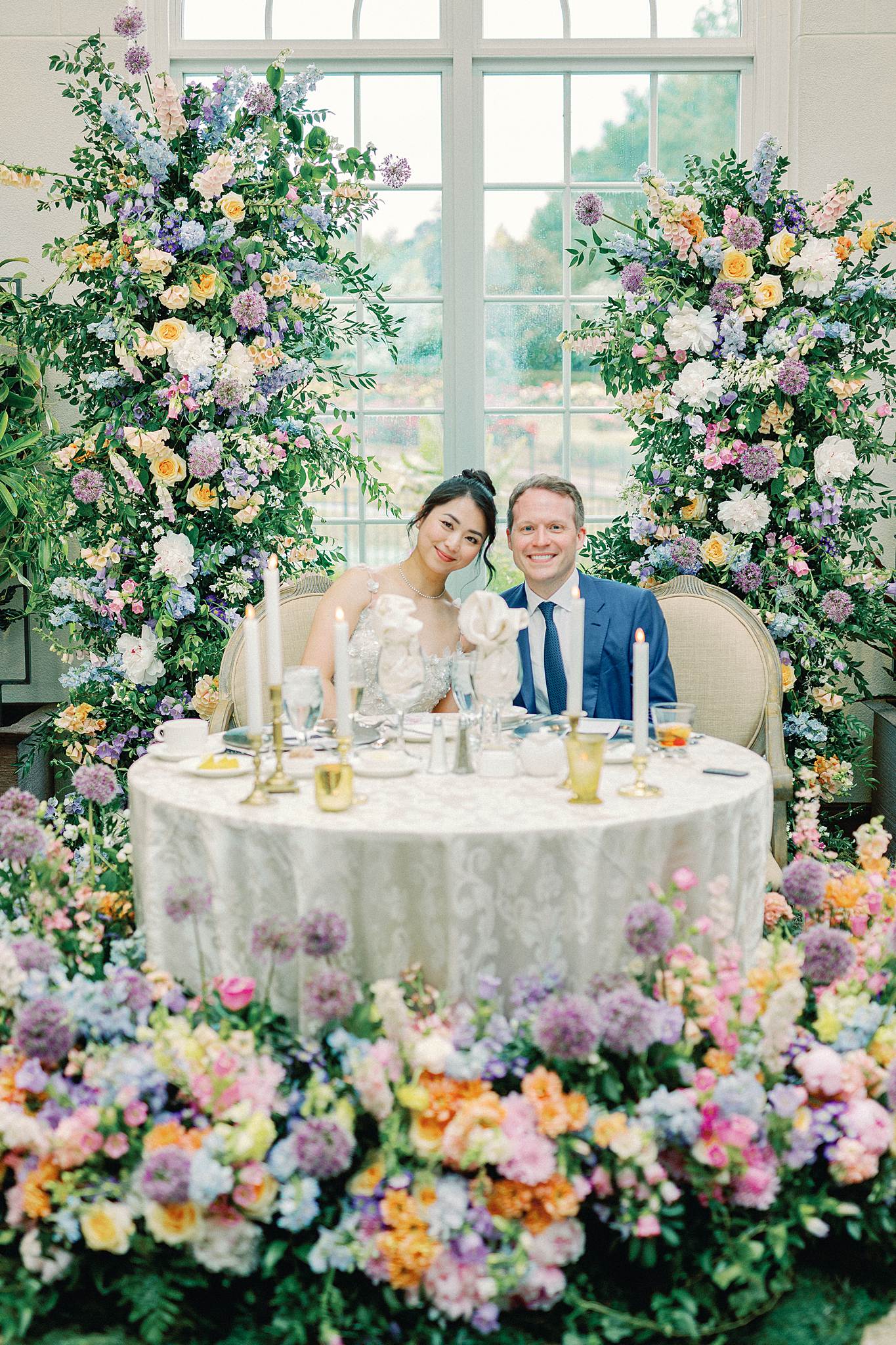 luxury floral wedding