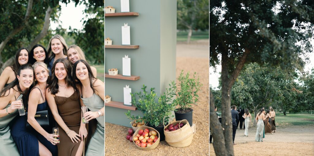 orchard wedding details