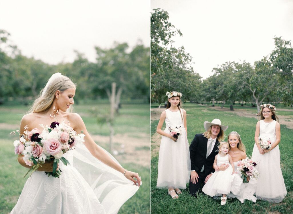 flower girls with flower crowns