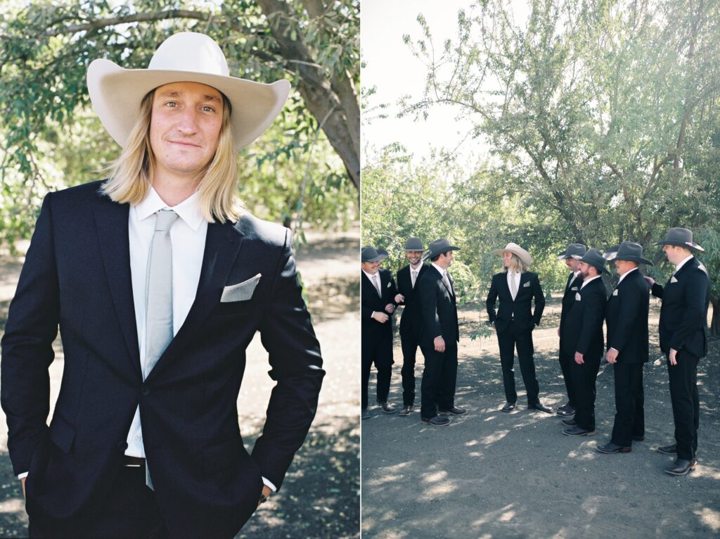 casual groomsmen portraits