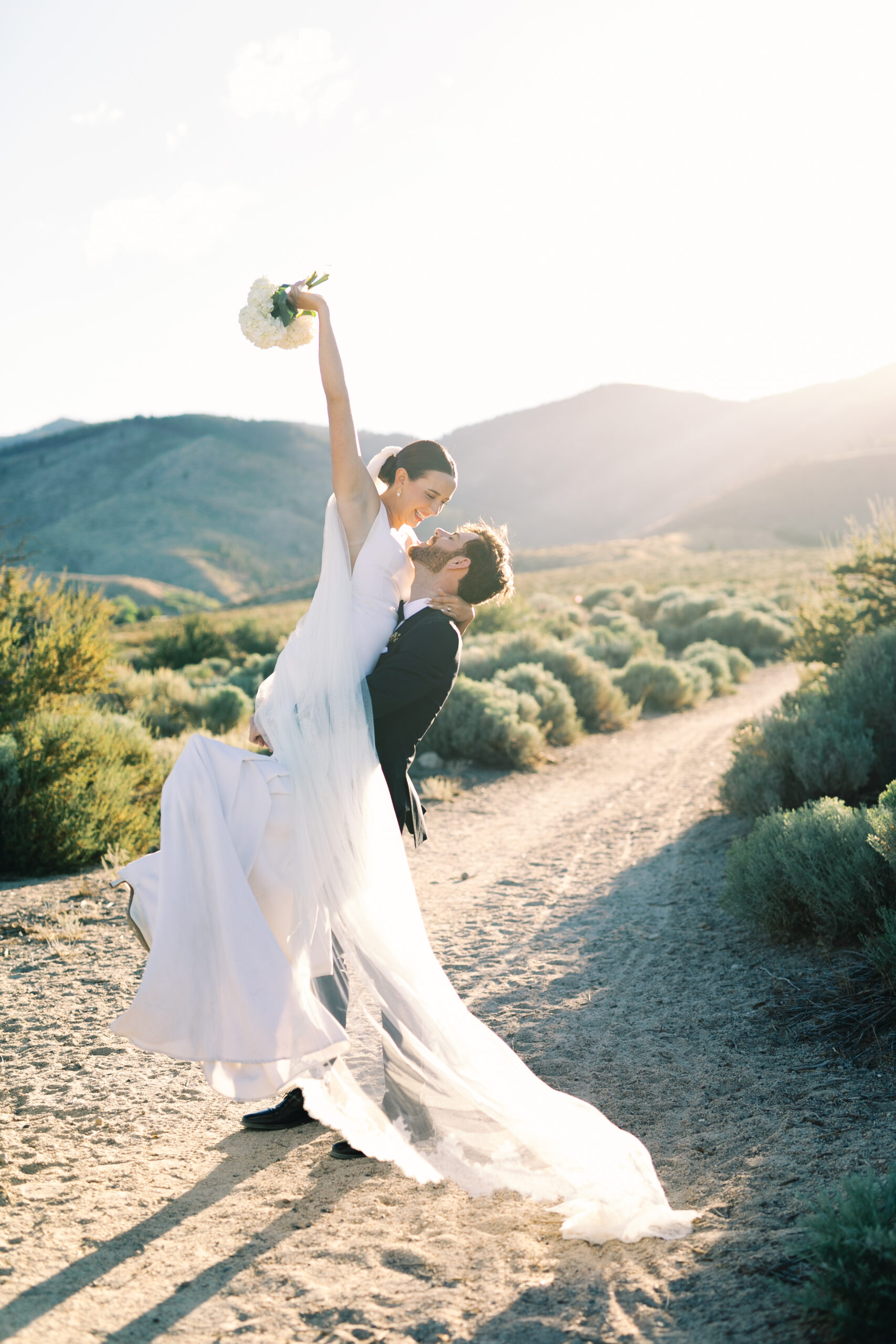 california sunset portraits