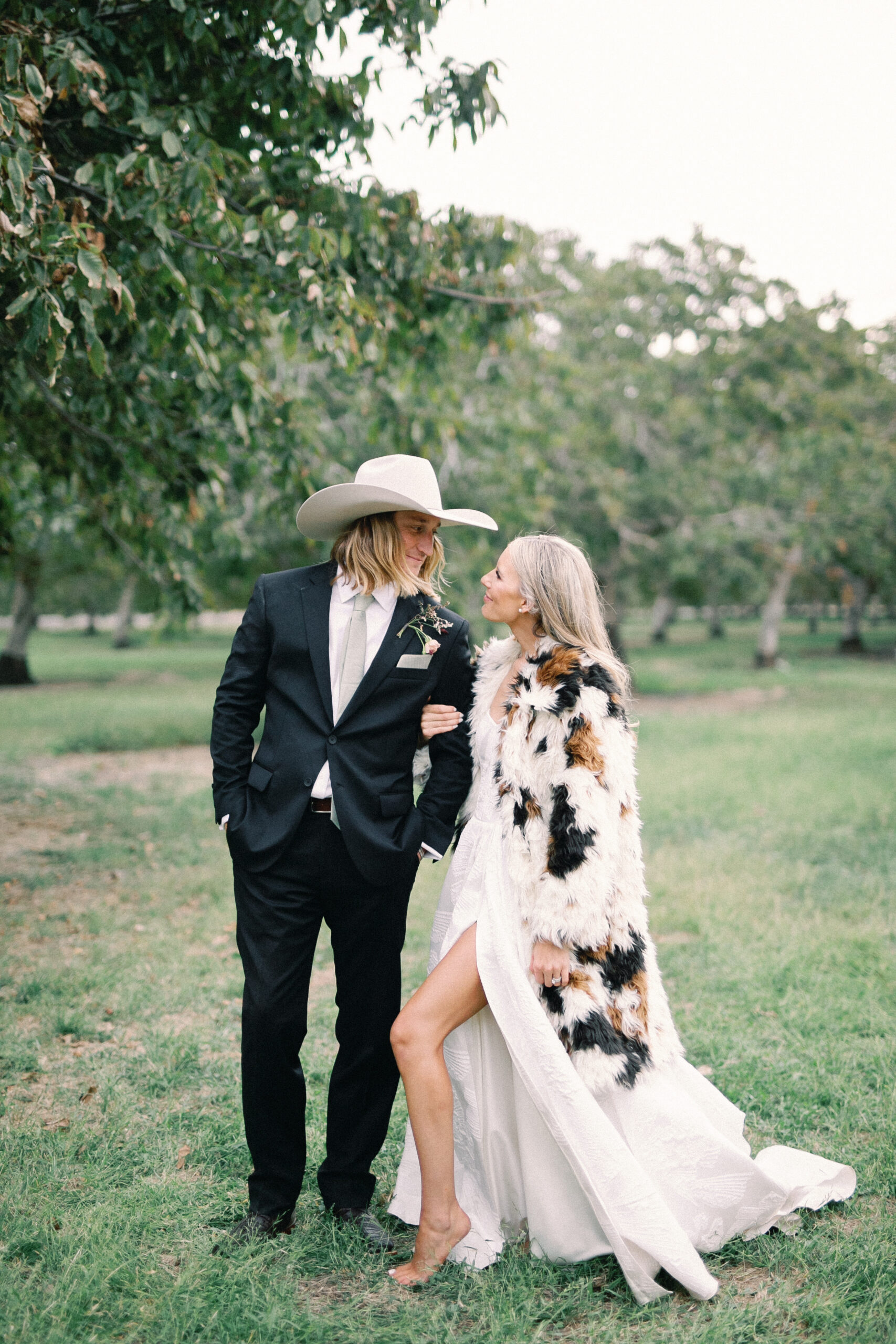 western wedding fashion